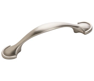 Amerock Allison Value 3 Inch CC Arched Cabinet Pull Satin Nickel
